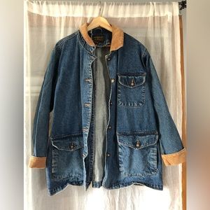 Men’s Vintage Eddie Bauer Denim Coat